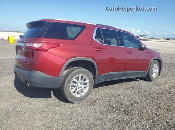 1GNERGKW6JJ281018 2018 CHEVROLET TRAVERSE Red 