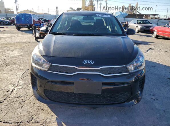 3KPA24AB3JE127632 2018 KIA RIO Black 