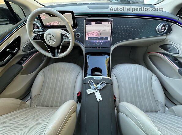 W1KCG2DB1NA018322 2022 MERCEDES-BENZ EQS SEDAN Black Vista del cuadro de instrumentos