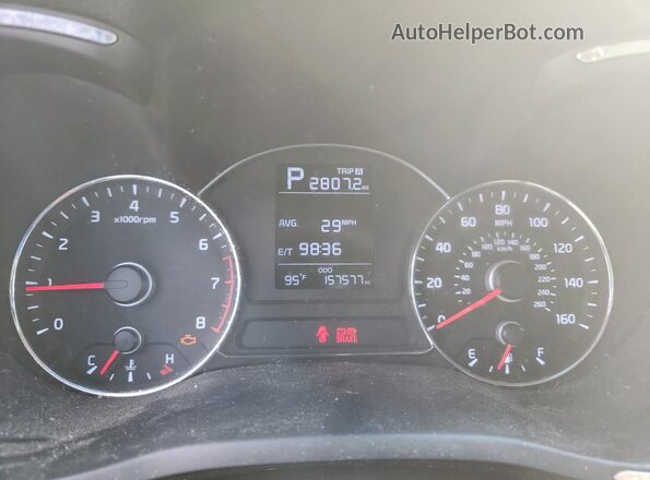 3KPFK4A76JE165163 2018 KIA FORTE Brown 