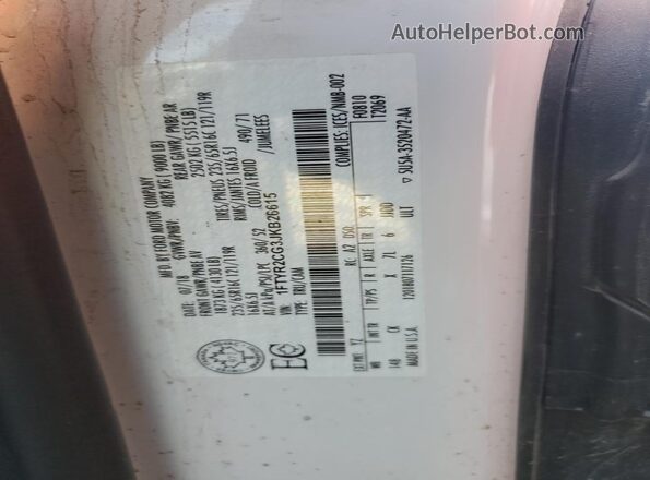 1FTYR2CG3JKB26615 2018 FORD TRANSIT White 