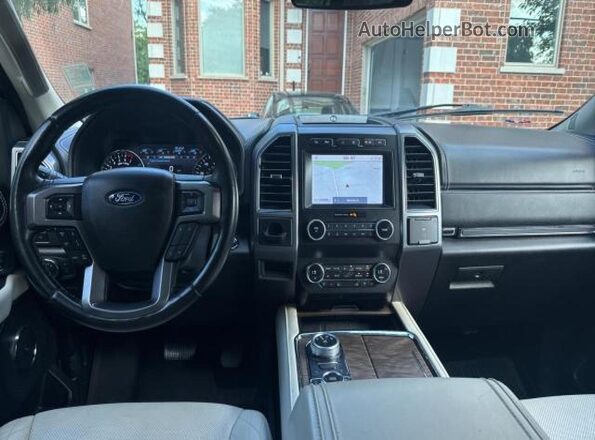 1FMJK1MT8MEA80953 2021 FORD EXPEDITION Black უკანა სავარძლების ხედი
