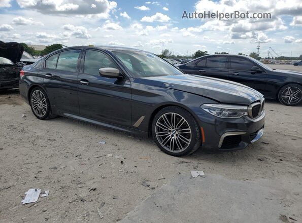 WBAJB9C53JB286164 2018 BMW M5 Серый Вид спереди