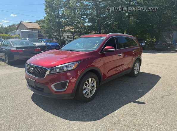 5XYPGDA32JG415407 2018 KIA SORENTO Red 