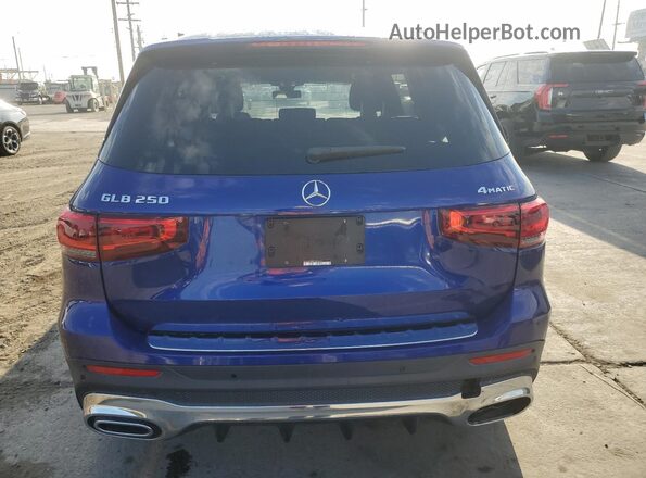 W1N4M4HB5LW024436 2020 MERCEDES-BENZ GLB-CLASS Blue Vista interior delantera