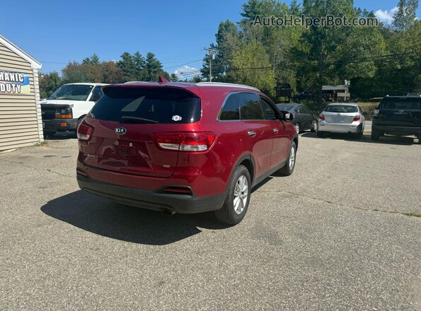 5XYPGDA32JG415407 2018 KIA SORENTO Red 