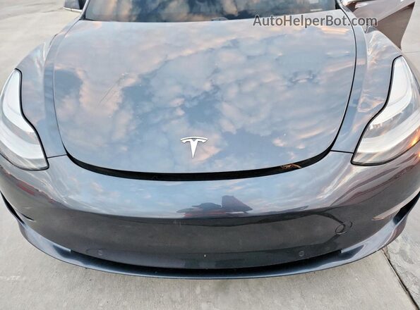 5YJ3E1EA9LF739220 2020 TESLA MODEL 3 Серебряный Вид подкапотного пространства