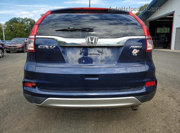 2HKRM4H58GH627965 2016 HONDA CRV Blue 
