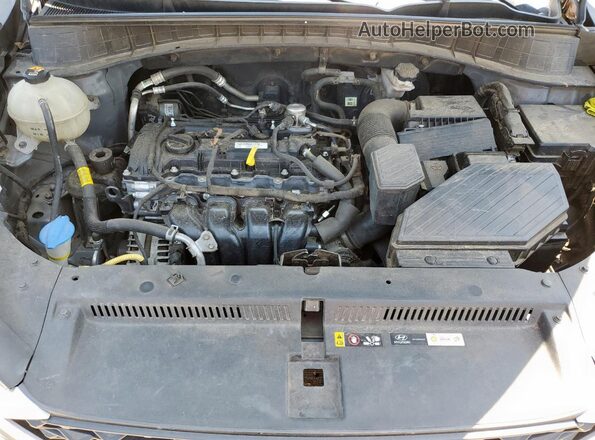 KM8J23A42KU923699 2019 HYUNDAI TUCSON Gray Вид наклейки з VIN-кодом