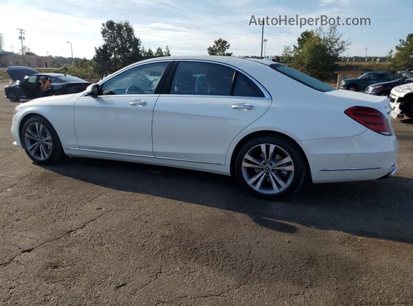 WDDUG8GB1JA381006 2018 MERCEDES-BENZ S-CLASS Белый 