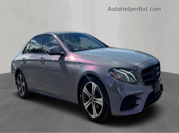 WDDZF4KB0JA340195 2018 MERCEDES-BENZ E Purple 