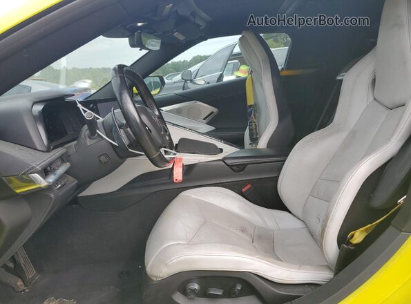 1G1YB2D41M5125614 2021 CHEVROLET CORVETTE Yellow 