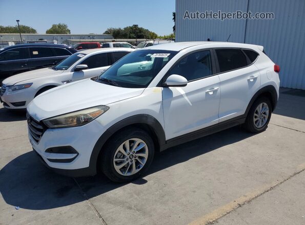 KM8J23A47JU676842 2018 HYUNDAI TUCSON White 