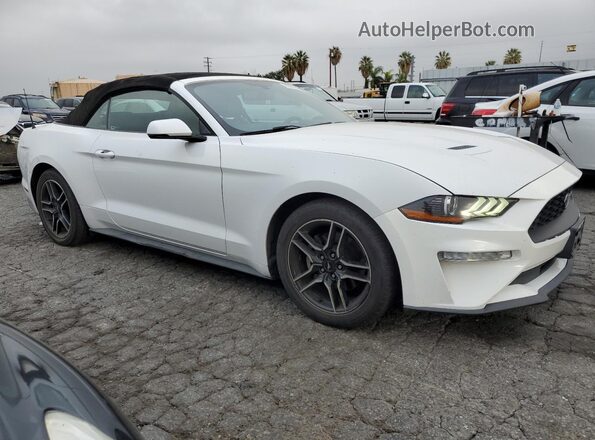 1FATP8UH3J5155126 2018 FORD MUSTANG White 