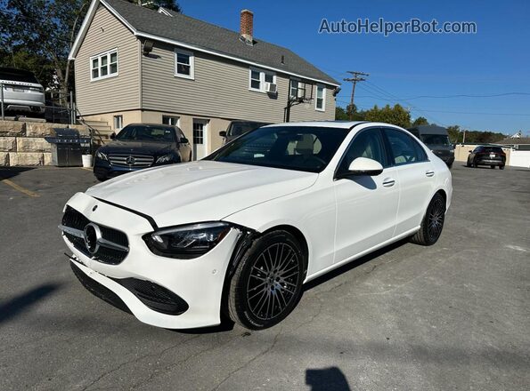 W1KAF4HB6SR288627 2025 MERCEDES-BENZ C-CLASS White Tył lewy