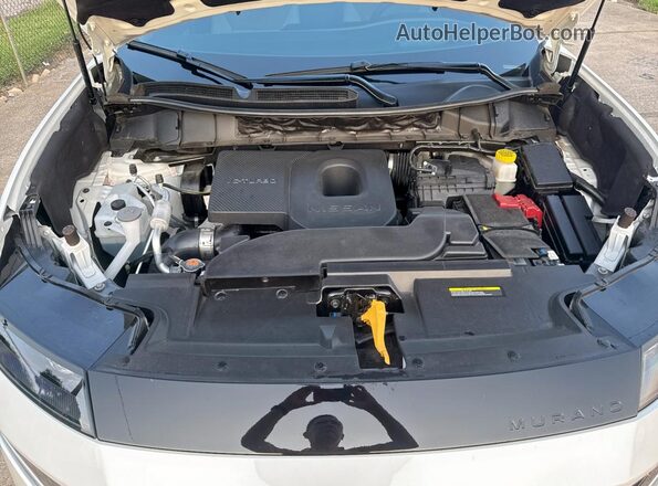 5N1AZ3DT8SC101493 2025 NISSAN MURANO White Dashboard view