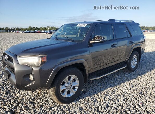 JTEZU5JR2K5205732 2019 TOYOTA 4RUNNER Серый Задняя левая четверть