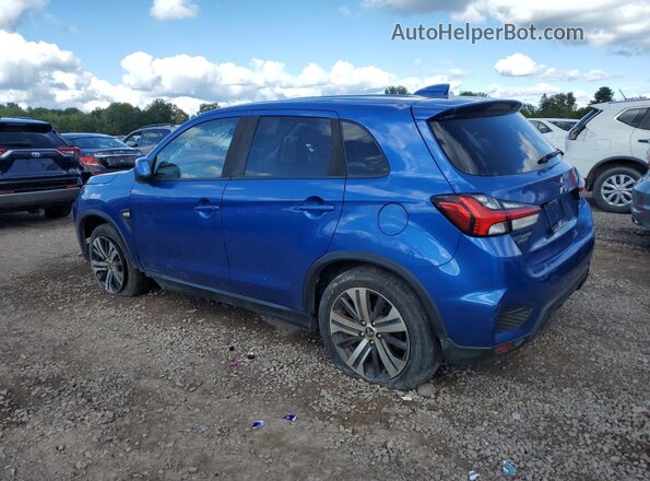 JA4AR3AU6LU014067 2020 MITSUBISHI OUTLANDER Blue Задня права чверть