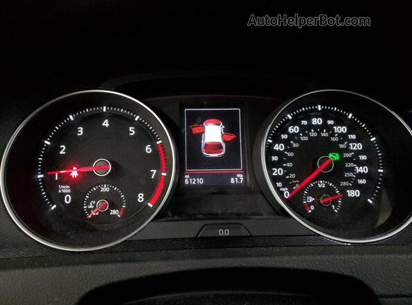 3VW447AU8HM042101 2017 VOLKSWAGEN GTI Red 