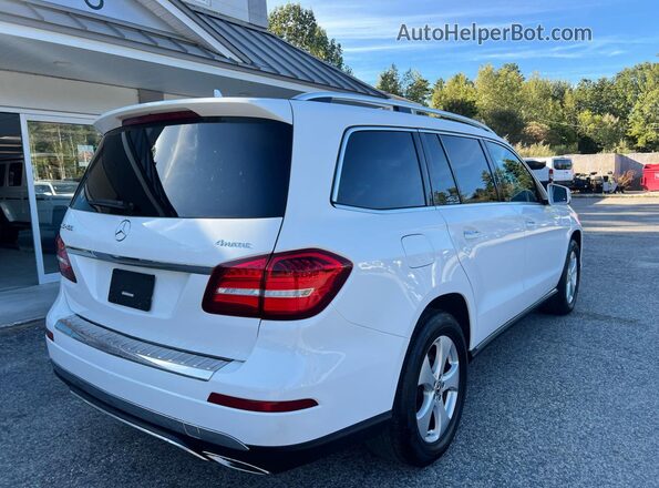 4JGDF6EEXKB230719 2019 MERCEDES-BENZ GLS-CLASS White Передня права чверть