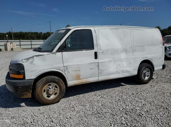 1GCWGAF77M1159386 2021 CHEVROLET EXPRESS White უკანა მარცხენა