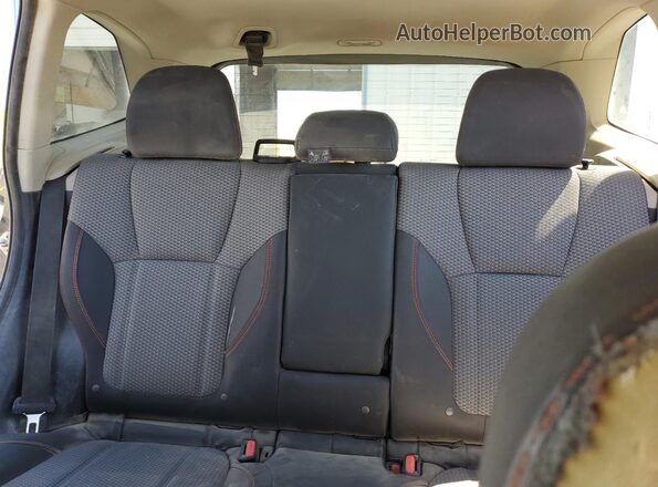 JF2SKALC2LH417982 2020 SUBARU FORESTER Black Вид задньої частини салону