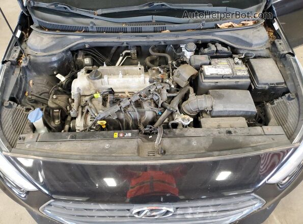 3KPC24A31JE012187 2018 HYUNDAI ACCENT Black 