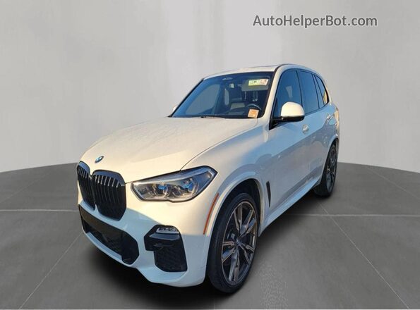 5UXJU4C0XLLE45698 2020 BMW X5 White Задня ліва чверть