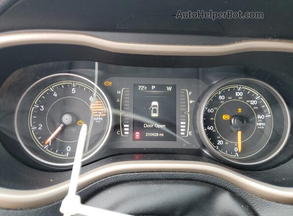 1C4PJMCB4HW664861 2017 JEEP GRAND CHER Black Vista de los asientos traseros