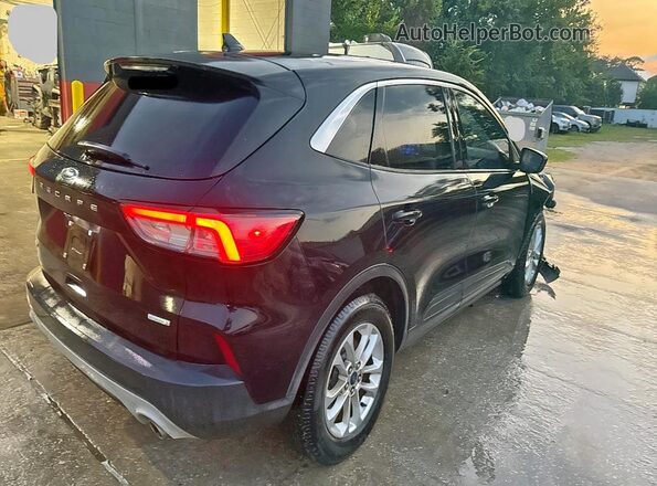 1FMCU0G6XLUA69542 2020 FORD ESCAPE Black Դիմացի տեսք
