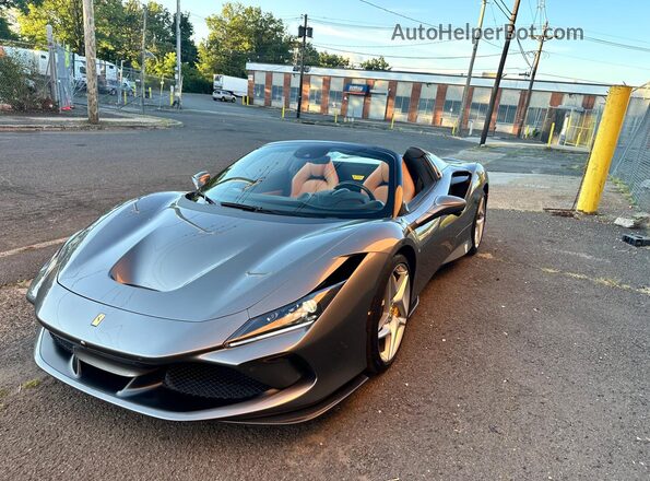 ZFF93LMA0P0290397 2023 FERRARI ALL MODELS Gray უკანა მარჯვენა