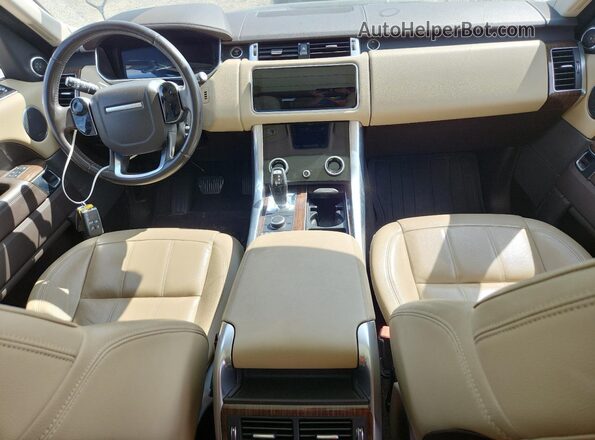 SALWG2RK0JA407746 2018 LAND ROVER RANGE ROVER Gray Вид щитка приладів