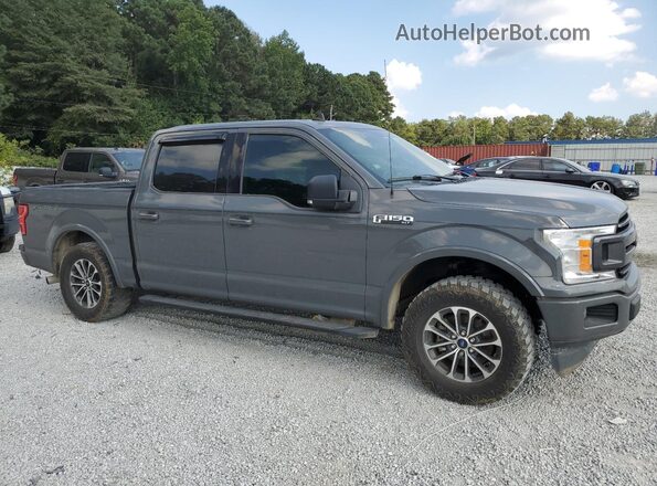 1FTEW1C51LFC16037 2020 FORD F150 Gray Вид спереду