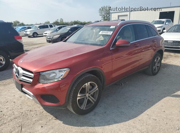 WDC0G4JB3GF006105 2016 MERCEDES-BENZ GLC-CLASS Red Հետևի ձախ