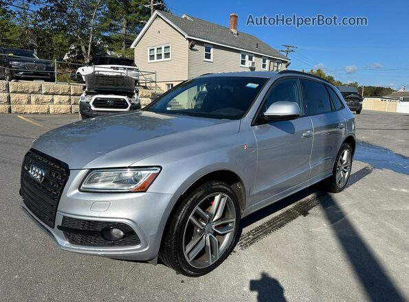 WA1VCAFP6GA142827 2016 AUDI SQ5 Серебряный Задняя левая четверть