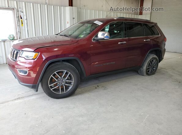 1C4RJFBG0KC724418 2019 JEEP GRAND CHER Maroon Հետևի ձախ