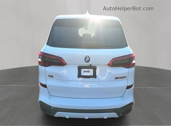 5UXJU4C0XLLE45698 2020 BMW X5 White Вид задньої частини салону