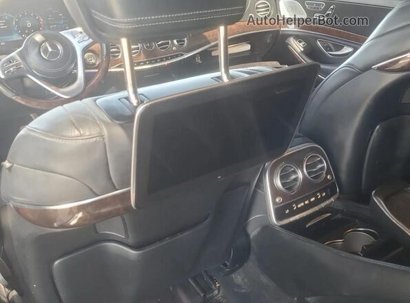 WDDUG8GB3JA399510 2018 MERCEDES-BENZ S-CLASS Черный Вид наклейки с VIN-кодом