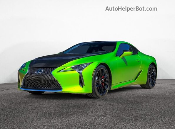 JTHHP5AY1JA001829 2018 LEXUS LC Green 