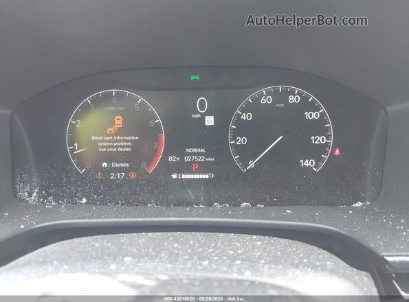 7FARS4H78RE016881 2024 HONDA CR-V Blue Հետևի նստատեղերի տեսք