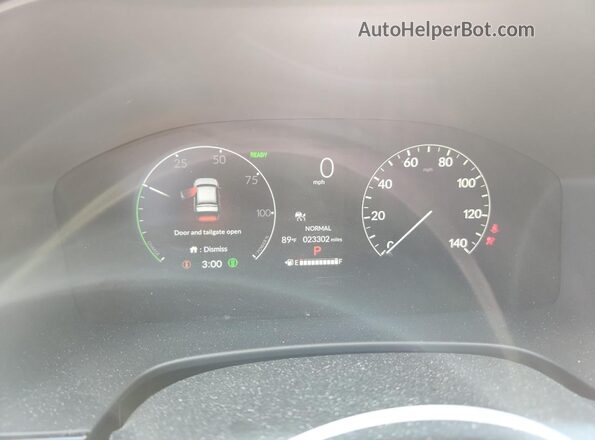 7FARS5H55PE003247 2023 HONDA CR-V Белый Вид щитка приборов