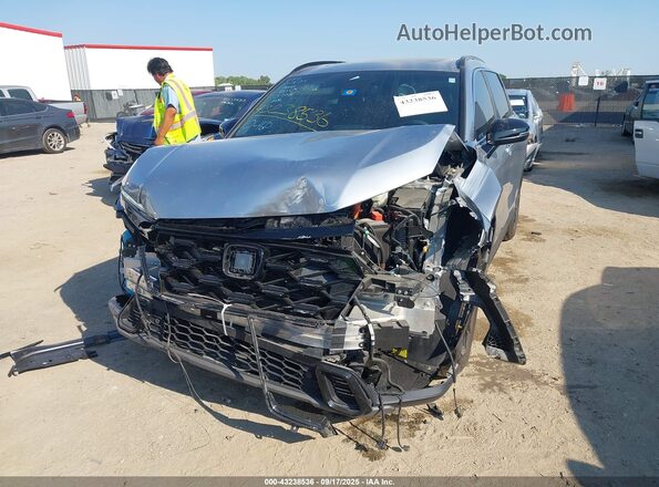 7FARS5H82RE028460 2024 HONDA CR-V Silver Առջևի ձախ երեք քառորդ տեսարան