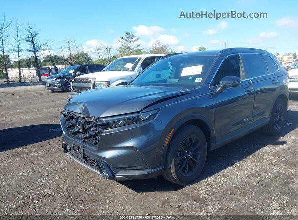 7FARS6H55SE009127 2025 HONDA CR-V Черный Передняя левая четверть