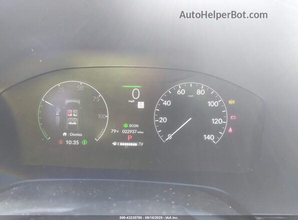 7FARS6H55SE009127 2025 HONDA CR-V Черный Вид задних сидений