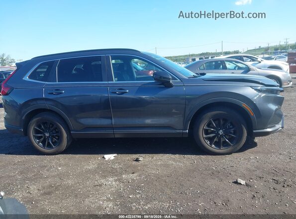 7FARS6H55SE009127 2025 HONDA CR-V Черный Вид задней части салона