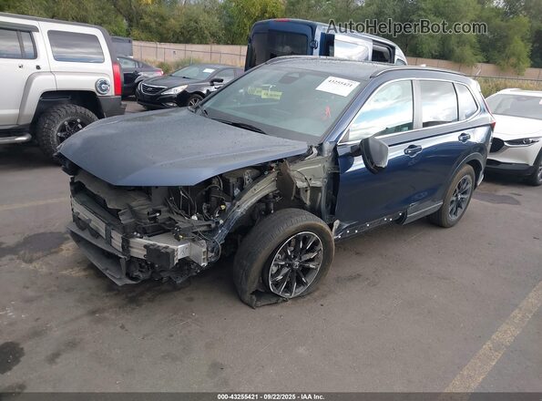 7FARS6H88RE028677 2024 HONDA CR-V Dark Blue Przód lewy