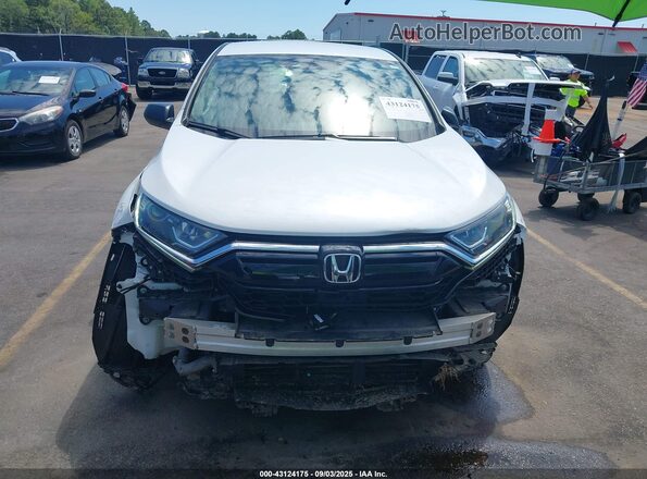 7FARW1H29NE005941 2022 HONDA CR-V White Widok wnętrza z tyłu