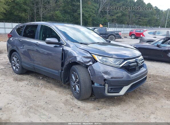 7FARW1H84LE027606 2020 HONDA CR-V Gray Դիմացի տեսք