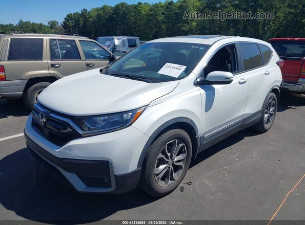7FARW1H8XLE023494 2020 HONDA CR-V White Առջևի ձախ երեք քառորդ տեսարան