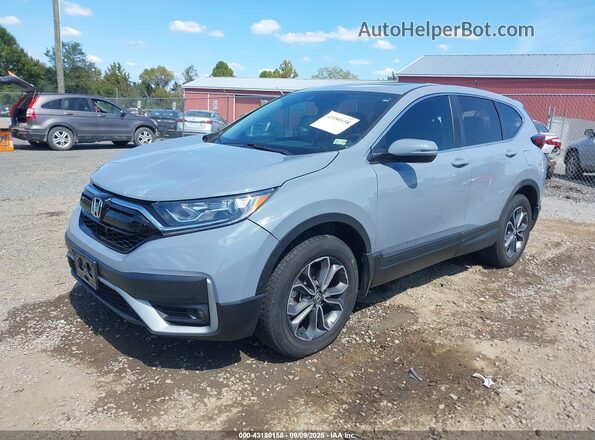 7FARW2H53ME010521 2021 HONDA CR-V Gray Передня ліва чверть